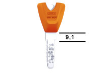 Lang Schlüssel Farbe 28 fluo orange