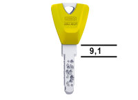 Lang Schlüssel Farbe 40 fluo yellow