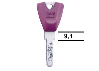 Lang Schlüssel Farbe 44 berry