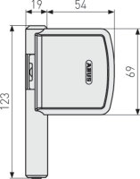 ABUS Scharnierseitensicherung FAS101 B