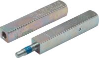 OGRO Panik-Stift 120 FS SECURE Vierkant 9 mm TS 58-64 mm geteilter Vollstift