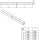 OGRO Panik-Stift 120 FS SECURE Vierkant 9 mm TS 58-64 mm geteilter Vollstift