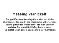 messing vernickelt