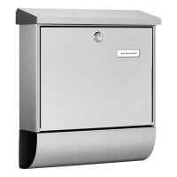 Burg Wächter Briefkasten Set Amrum 3867 Ni (Edelstahl)