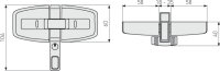 ABUS Fenster-Zusatzsicherung DFS95 W AL0089
