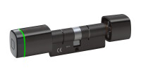 dormakaba evolo Digitalzylinder SL2 Außen/Innen = 35/30-Standard-Steg um 8mm gekürzt-schwarz-vernickelt -E360 (RFID + Mobile Access + Wireless)