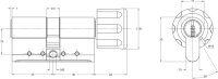 Keso 8000 Omega² 81.B19 Profilknaufzylinder Basic Plus